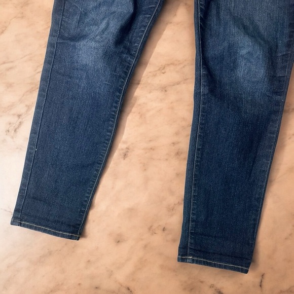 PAIGE Denim ‘Kylie Crop’ Jeans in “Deep Purple” Dark Wash Size 26 - Picture 9 of 15